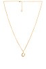 view 1 of 2 Horseshoe Necklace in Gold