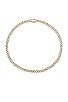 view 2 of 3 BAGUETTE CUBAN LINK 목걸이 in Gold
