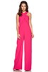 view 1 of 3 Halyn Jumpsuit in Vivid Pink