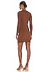 view 3 of 3 Valen Mini Dress in Chocolate