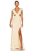 view 1 of 3 Collette Gown in Khaki