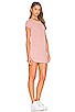 view 2 of 3 Green The Jeannie Tee Shirt Dress in Blush Pink