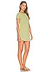 view 2 of 3 Green The Jeannie Tee Shirt Dress in Palm