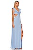 view 2 of 3 Collette Gown in Sky Blue