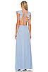 view 3 of 3 Collette Gown in Sky Blue