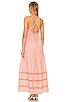 view 3 of 3 Draya Maxi Dress in Peach Whip