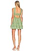 view 3 of 3 Johanna Mini Dress in Sage Green