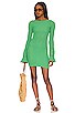 view 1 of 3 Maisa Crochet Mini Dress in Kelly Green