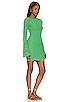 view 2 of 3 Maisa Crochet Mini Dress in Kelly Green