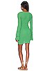view 3 of 3 Maisa Crochet Mini Dress in Kelly Green