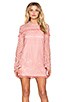 view 1 of 5 x REVOLVE Matilda Lace Dress in Blush