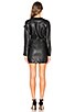 view 3 of 3 Tamera Faux Leather Dress in Black