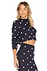 view 2 of 4 x REVOLVE Sarah Pullover in Navy Dot