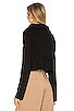 view 3 of 4 Lovelle Zip Up Sweater in Black