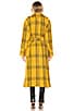view 3 of 3 Sawyer Coat in Yellow & Black
