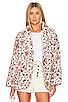 view 1 of 5 ESTELLA キルティングジャケット in Thea Ivory Floral