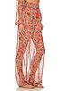 view 2 of 4 Tierra Pant in Peach Leopard Floral