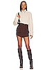 view 4 of 4 MILA スカート in Coffee Brown