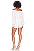 view 4 of 4 Brianna Embroidered Romper in White