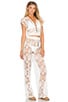 view 1 of 3 x REVOLVE x Rocky Barnes Kylie Jumpsuit in Ivory