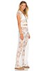 view 2 of 3 x REVOLVE x Rocky Barnes Kylie Jumpsuit in Ivory