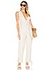 view 1 of 4 x REVOLVE Reese Jumpsuit in Natural Stripe