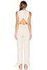 view 3 of 4 x REVOLVE Reese Jumpsuit in Natural Stripe