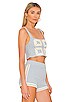 view 2 of 4 Narciso Crochet Top in Baby Blue & Ivory