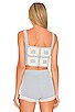 view 3 of 4 Narciso Crochet Top in Baby Blue & Ivory