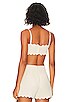 view 3 of 4 Nora Crop Top in Frosted Almond