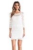 view 1 of 5 Crochet Dress in White