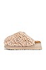 view 5 of 5 Maxi Curly Platform Slipper in Sand