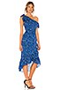 view 2 of 3 Uma Dress in Cobalt