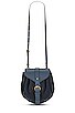 view 5 of 7 Paloma Ruched Convertible Crossbody in Orion Blue