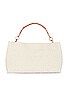 view 5 of 7 Remy Soft Convertible Clutch in Cream Boucle