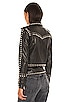 view 4 of 5 Western Dome Studded Jacket in Black