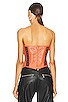 view 3 of 4 Last Call Corset in Nasturtium Multi