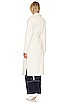 view 4 of 5 Love Affair Coat in Blanc