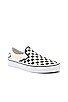 view 2 of 6 SLIP-ON CLASSIC in Black and White Checker & White