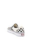 view 3 of 6 SLIP-ON CLASSIC in Black and White Checker & White