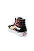 Sk8 Hi Reissue Flames, view 3 of 6, click to view large image.