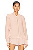 view 2 of 5 Alia Zip Sweatshirt in Mahogany Rose