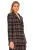 view 3 of 5 Oria Dickey Jacket in Ink & Camel