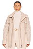 view 1 of 5 Jett Coat in Light Oatmeal