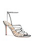 view 2 of 5 Aneesha Sandal in Gunmetal & Crystal