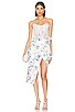 view 1 of 4 Nicola Lace Midi Dress in Provencal Blue Floral