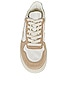 view 4 of 6 V-10 Sneaker in Extra White & Sahara Emeraude