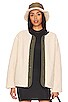 view 2 of 5 Marissa Reversible Quilted Sherpa Jacket in Army