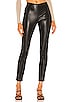 view 1 of 4 Berdine Faux Leather Legging in Black