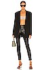 view 4 of 4 Berdine Faux Leather Legging in Black